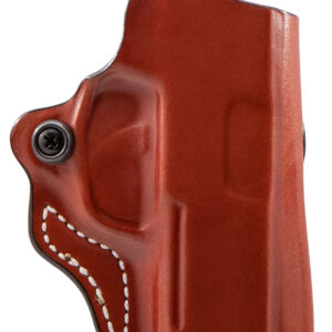 DeSantis Gunhide 019TA8JZ0 Mini Scabbard OWB Tan Leather Belt Slide Fits Sig P365 Right Hand