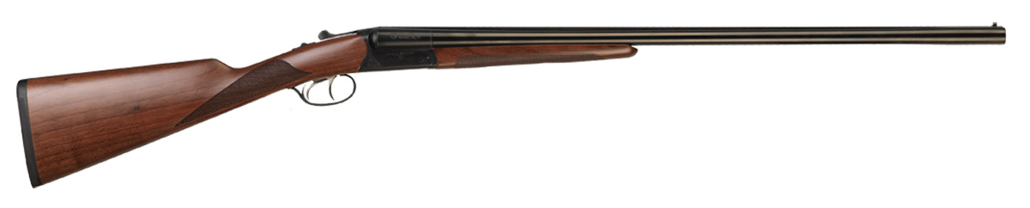 CZ-USA 06390 Bobwhite G2 12 Gauge with 28" Side-by-Side Barrel, 3" Chamber, 2rd Capacity, Black Chrome Metal Finish, Wood Straight English Style Stock & Double Trigger Right Hand (Full Size)