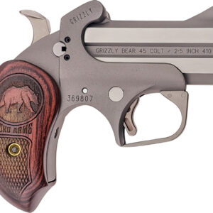 Bond Arms BAGR Grizzly Rough Series 45 Colt/410 Gauge 2rd Shot 3" Extended Rosewood Grips Right Hand