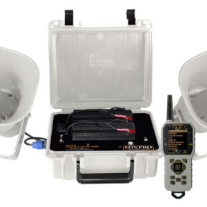 Foxpro SSCPW Super Snow-Crow Pro Attracts Crow/Predator/Snow Goose Features TX1000 Transmitter White ABS Polymer