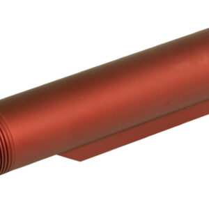 LBE Unlimited MBUF002RED Mil-Spec Buffer Tube 6 Position AR-15 Red
