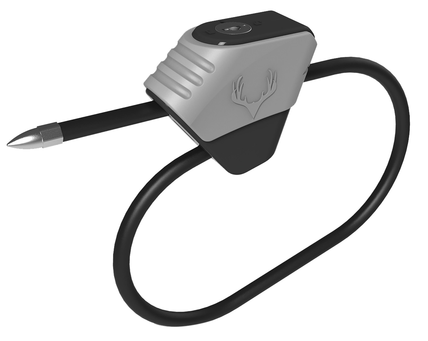 HME HME-CBLK Cable Lock 6.50' Long Black/Gray Aluminum