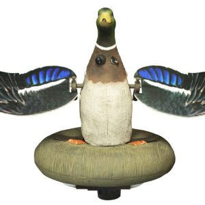 Higdon Outdoors 53077 XS Splashing Flasher Mallard Drake Species Multi Color Features Built-In Timer