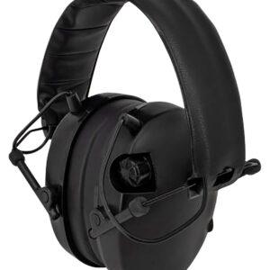 Radians 230EHP 230-EHP Slim Electronic Muff 23 dB Over the Head Black Adult 1 Pair