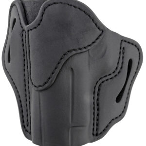 1791 Gunleather ORBH23SBLL BH2.3 Optic Ready OWB Size 2.3 Stealth Black Leather Belt Slide Compatible w/Glock 17/S&W M&P Shield Left Hand