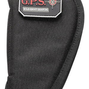GPS Bags 1004CPCB Discreet Case w/ Black Finish w/ Lockable Zipper for 4" or Less Barrel Handgun