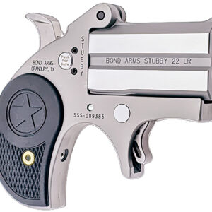 Bond Arms BASTB Stubby Stinger RS 22 LR 2rd Shot 2.20" Steel Frame Black Textured Polymer Grips Right Hand