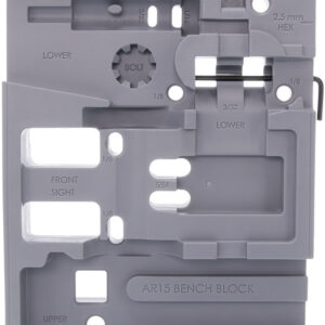 Birchwood Casey ARBENCH-BLOCK Bench Block Gray AR-15