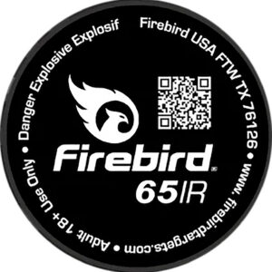 Firebird USA 65IR 65IR Moving Trajectory Static White Smoke Universal Firearm 65mm 10 Targets