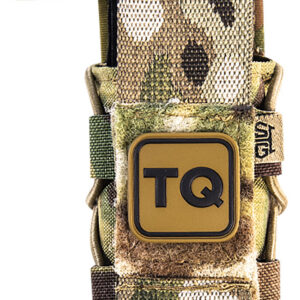 High Speed Gear 11TQ00MC TACO Tourniquet Pouch, Multi-Cam Nylon with Velcro Closure, Fits MOLLE, Compatible with Most Windlass-Style Tourniquets, Includes TQ Patch