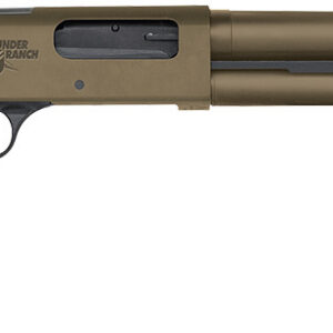 Mossberg 50781 590 Thunder Ranch 12 Gauge 5+1 3" 18.50" Cylinder Bore, Patriot Brown Barrel/ Optic Cut Rec, Black Synthetic Furniture, Fiber Optic Sight