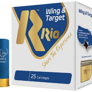 Rio Ammunition WT288 Wing & Target 12Gauge 2.75" 1oz 8Shot 25 Per Box/10 Case