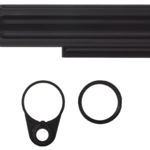Primary Weapons EBT-RLCN-KIT Castle Nut 7075 T-6 Aluminum Black Anodized