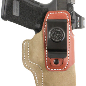 DeSantis Gunhide 215NJ7FZ0 Transit IWB Natural Kydex/Leather Ruger LCP II Belt Clip Ambidextrous
