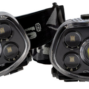 Cyclops CYC-HLFXP-2PK Force XP LED Headlamp Black 3.2/5.5/15/350 Lumens Red/Green Cree LED