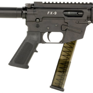 FREEDOM ORDNANCE FX9P4SBM FX-9 9mm Luger 31+1 4" Black Nitride Steel Barrel, M-LOK Handguards, Black Anodized Aluminum Picatinny Rail Receiver, Black SB Mini Brace, AR15 Grip
