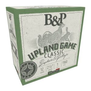 B&p Ammunition 12B1UP6 Upland Game Classic 12Gauge 2.50" 1oz 6Shot 25 Per Box/10 Case