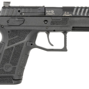 CZ-USA 91660 P-09 C Nocturne Compact 9mm Luger 15+1 3.74" Black Steel Barrel, Black Optic Cut/Serrated Steel Slide, Black Polymer Frame w/Picatinny Rail, Textured Grip