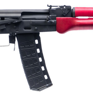 Century Arms RI5042N BFT 5.56x45mm 30+1 16.25" Manganese Phosphate Steel Barrel, Manganese Phosphate Optic Ready Steel Receiver, Matte Red Wood Stock, Black Polymer Grip