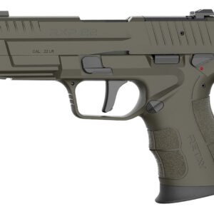 Retay USA RXP22OD10TH RXP 22 LR 10+1 4" Black Threaded Barrel, OD Green Cerakote RMR/RMSc Optic Ready/Serrated Slide, OD Green Cerakote Polymer Frame w/Accessory Rail, Textured Grip