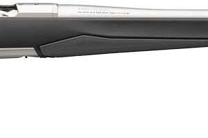 Browning 036008294 X-Bolt 2 Hunter Full Size 6.5 PRC 3+1 24" Stainless Steel Threaded Barrel, Drilled & Tapped Stainless Steel Receiver, Adj Vari-Tech Black Composite Stock w/Adjustable Comb & LOP