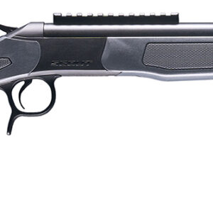 CVA CR4434 Scout 223 Rem 1rd 20" Blued Threaded Barrel, Blued Picatinny Rail Receiver, Fixed Stealth Gray Synthetic Stock