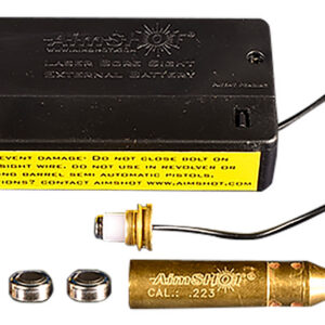 Aimshot BS22320X Laser Boresighter Cartridge 223 Rem Brass 20X Brighter