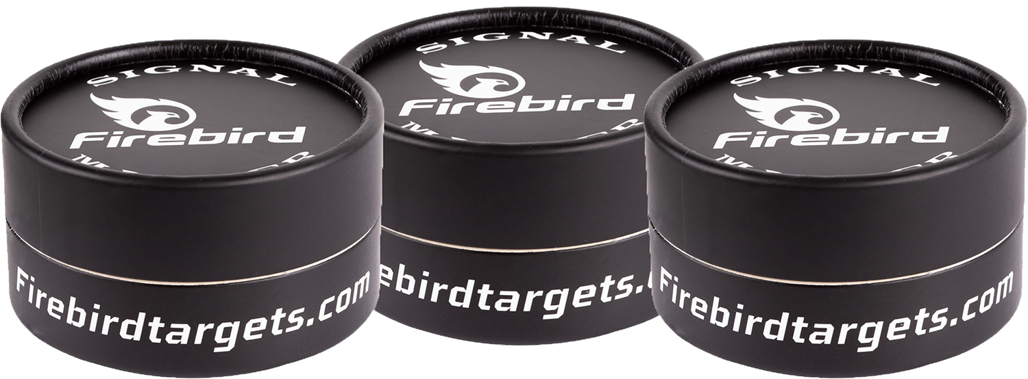 Firebird USA SMG Signal Marker Moving Trajectory/Static Green Universal Firearm 65mm 3 Pack