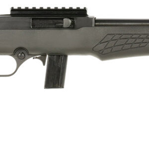 Rossi RS22LP1811-TH RS22 22 LR 10+1 18" Matte Black Threaded Barrel, Matte Black Aluminum Receiver w/Picatinny Rail, Black Monte Carlo Polymer Stock
