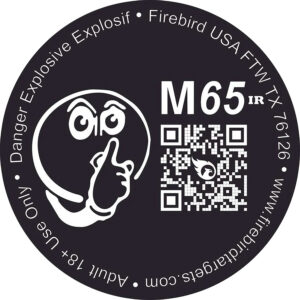 Firebird USA M65IR M65IR Moving Trajectory/Static Impact Enhancement Flash/Smoke/Sound Universal Firearm 65mm 10 Targets