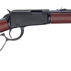 Henry H001L22M Classic 22 WMR 12+1 18.50" Blued Round Barrel, Black Aluminum Grooved Receiver, American Walnut Straight Grip Stock
