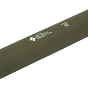 Fletcher Rifle Works TAQUITOODG Taquito 22LR 1" OD Green Stainless Steel/Aluminum 1/2"x28