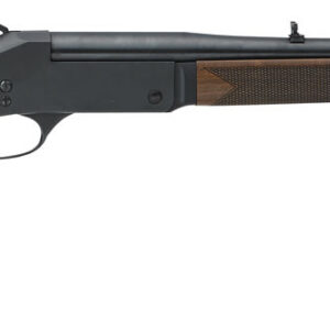 Henry H015308 Single Shot 308 Win Caliber with 1rd Capacity, 22" Barrel, Overall Blued Metal Finish & American Walnut Stock, Right Hand (Full Size)