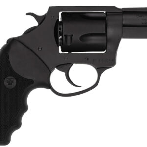 Charter Arms 14420 Bulldog Large Frame 44 S&W Spl 5 Shot 2.50" Black Stainless Steel Barrel, Cylinder & Frame, Black Finger Grooved Rubber Grip, Exposed Hammer