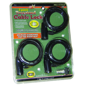 HME Treestand Cable Locks 3 pk.