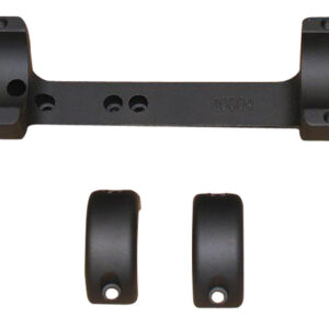 DNZ 10006 Game Reaper Scope Mount/Ring Combo Matte Black 1" Tube, Fits TCA Impact/Triumph/Pro HUnter FX/Pro Hunter/Omega/Encore, Medium Rings