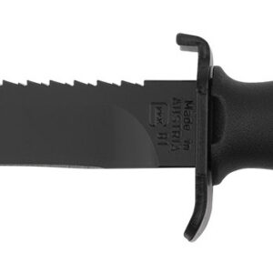 Glock KB17281 Field  7" Fixed Clip Point Plain/Saw Black High Carbon Steel Blade/ Black Textured Trimond Polymer Handle