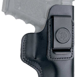 DeSantis Gunhide 031BA79Z0 Insider IWB Black Leather Belt Loop Fits 1911 / Colt Officer Fits 3-3.50" Barrel Right Hand