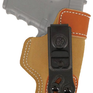 DeSantis Gunhide 106NA02Z0 Sof-Tuck IWB Tan Leather/Suede Belt Clip Fits S&W J Frame Right Hand