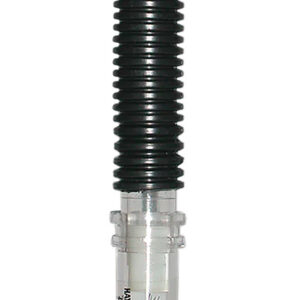 Haydel's Game Calls CH92 Coyote Howler Tube Call Coyote Sounds Attracts Dominate Dogs Clear/Black Plastic
