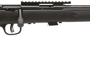 Savage Arms 93207 93 FV-SR Full Size 22 WMR 5+1 16.50" Matte Black Heavy Barrel, Matte Black Picatinny Rail Carbon Steel Receiver, Matte Black Fixed Synthetic Stock, Right Hand
